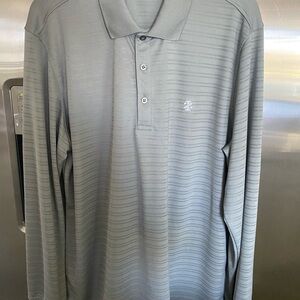Men's Gray Izod Golf Polo Shirt
